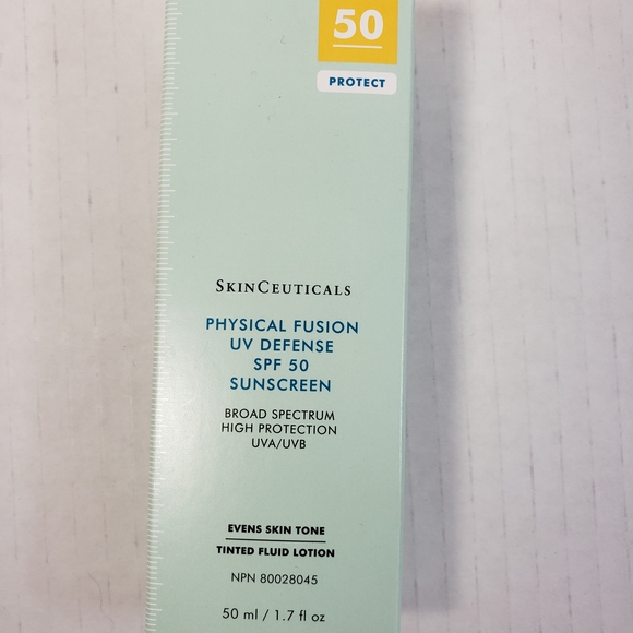 SkinCeuticals SPF 50 Sunscreen - Physical Fusion Tinted Fluid Lotion - Picture 1 of 6